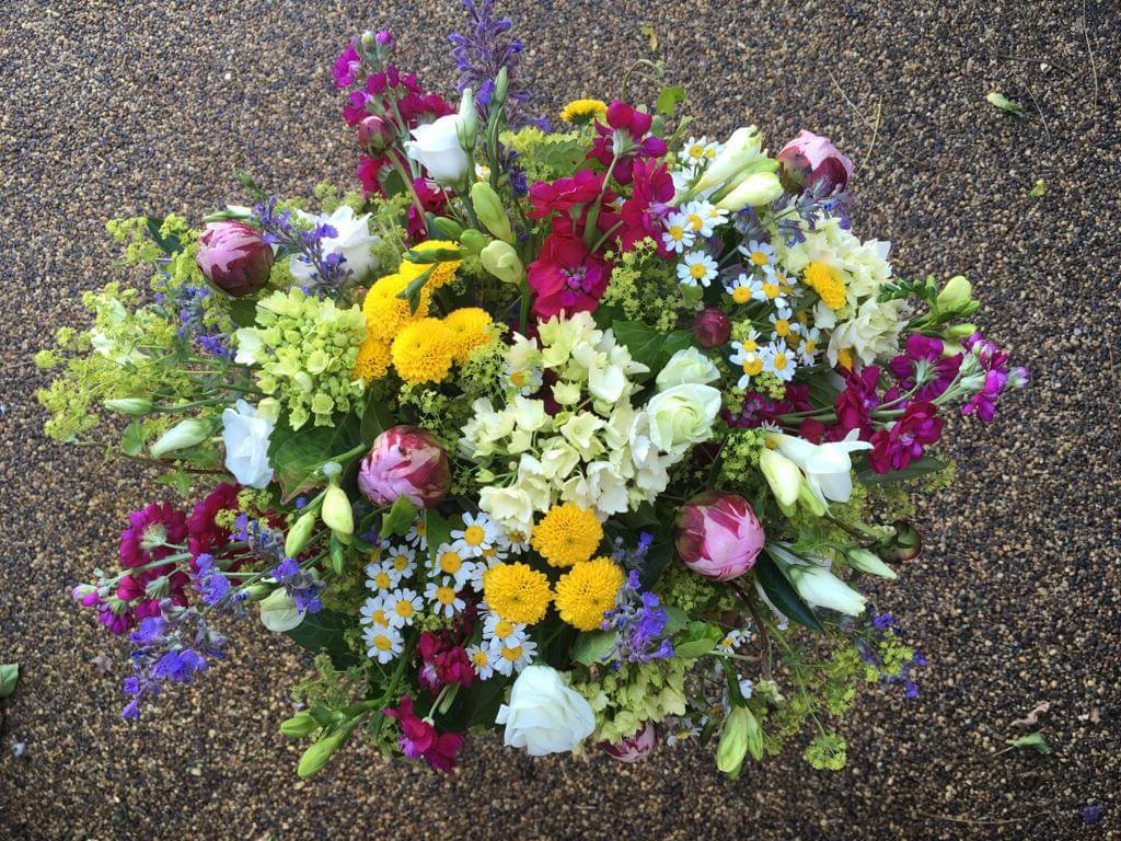 Wedding Florist Leicestershire Flora Button